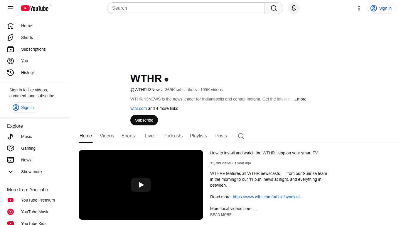 WTHR - YouTube